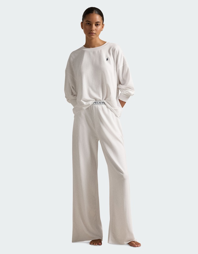 Polo Ralph Lauren - Club Terry Long Sleeve Cotton Jersey Pyjama Set