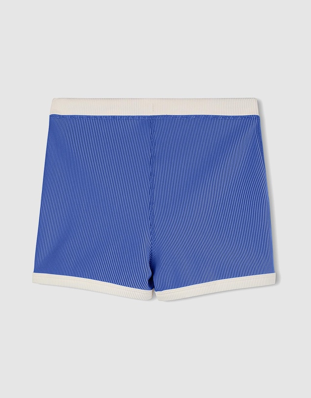 Zulu & Zephyr Mini - Mini Stripe Rib Surf Shorts - Babies-Teens