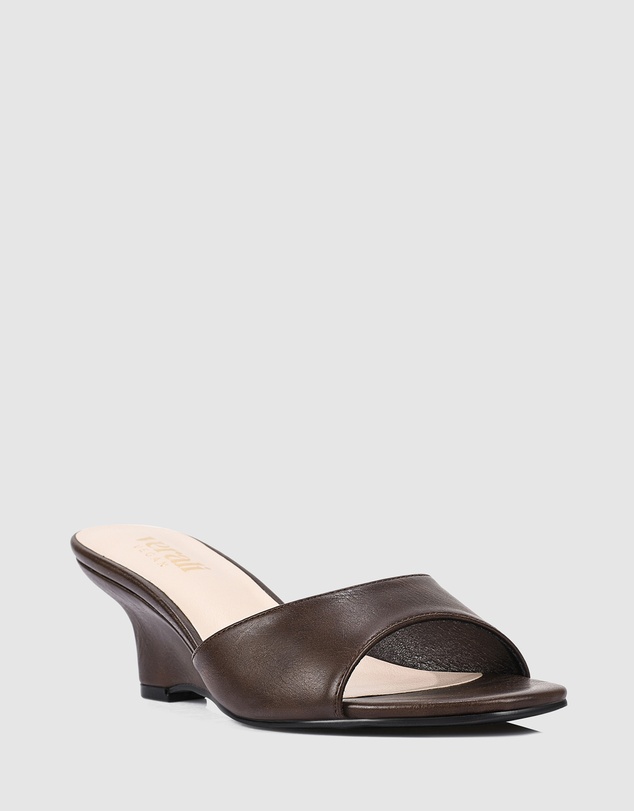 Verali - Garnet Mule Wedges