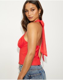 Dazie - Grace Halter Top
