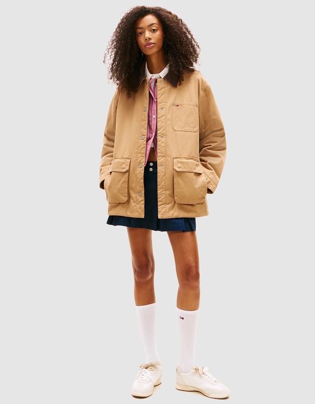 Tommy Jeans - Twill Jacket Cord Collar