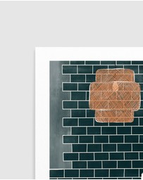 Olive et Oriel - Bathroom Babe by Ivy Green Illustrations Art Print