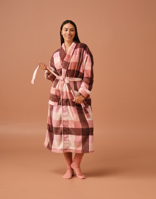 Linen House - Alec Plush Robe