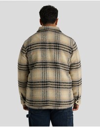 Johnny Bigg - Padded Check Zip Thru Jacket
