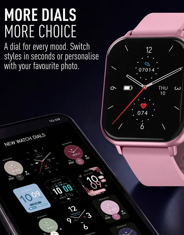 Reflex Active - Nexus Lite Pink Smart Watch