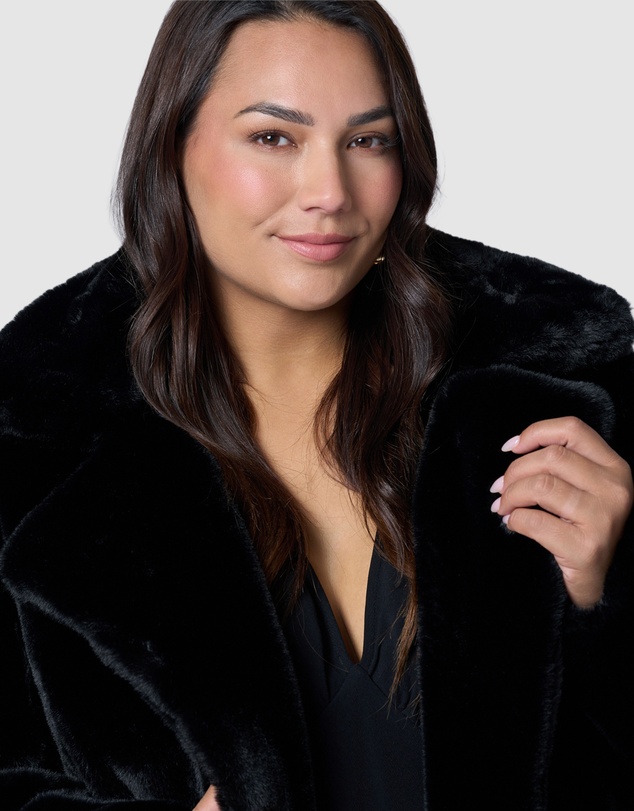 Pink Dusk by Curve Project - Infamous Fur Coat