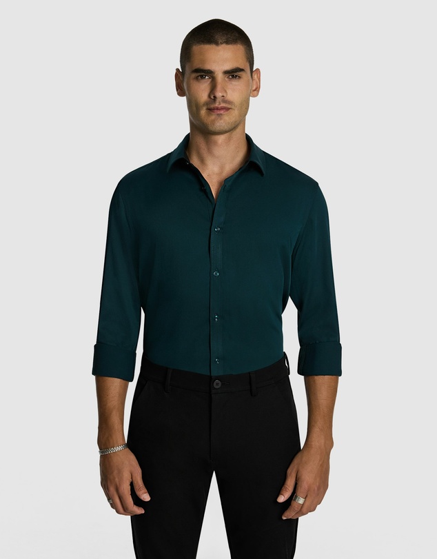 yd. - Heathcoat Slim Bamboo Shirt