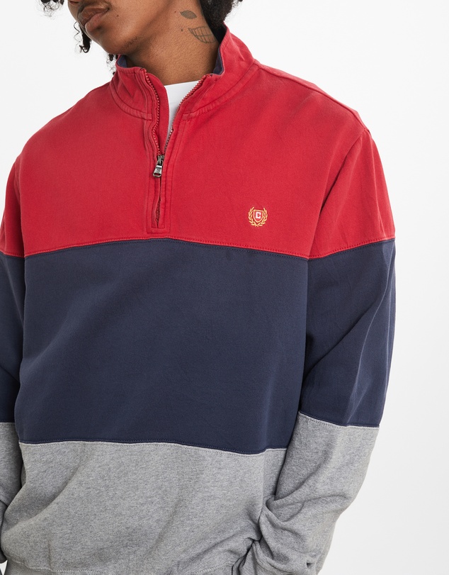 Vintage by The Real Deal - Pre Loved - Vintage Chaps Quarter Zip Sweatshirt