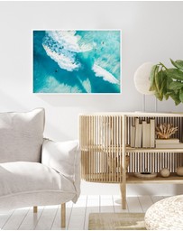 Olive et Oriel - Bondi Waves II Art Print