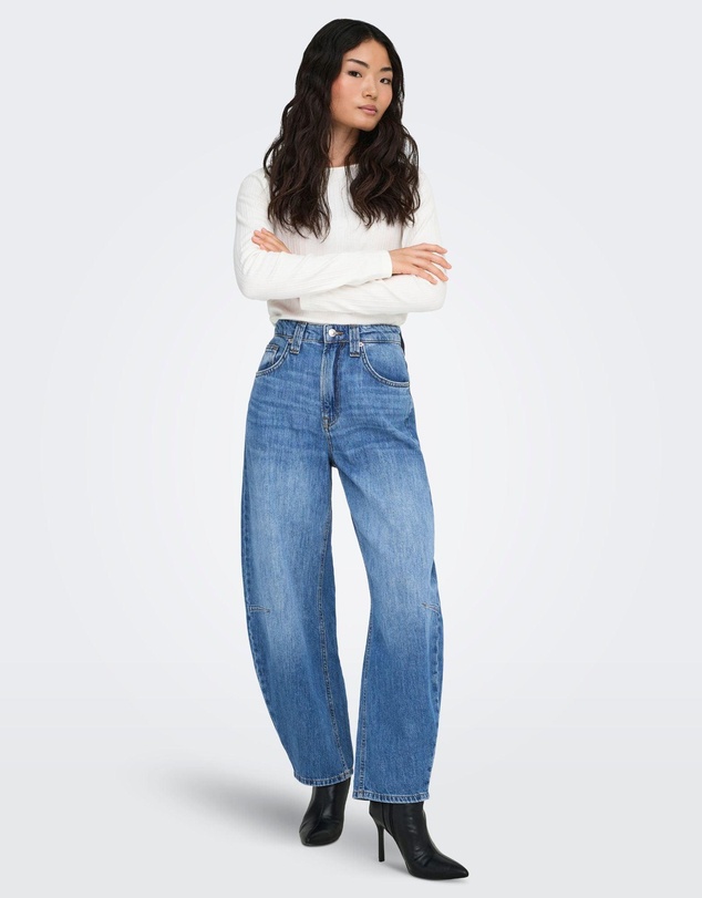 ONLY - Frankie High-Waist Barrel Jeans