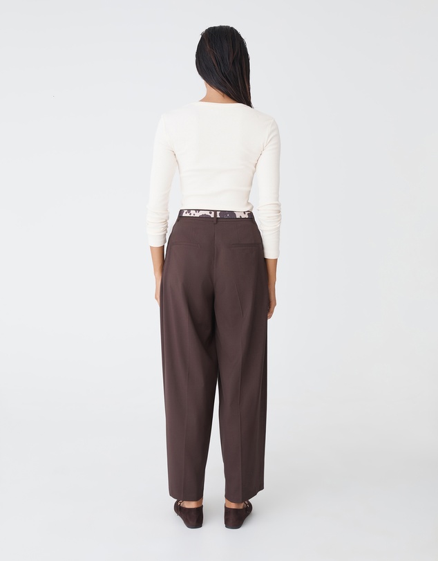 Forcast - Devon Long Sleeve Rib Tee