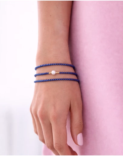 Miz Casa and Co - Crystal Beaded Bracelet Stack