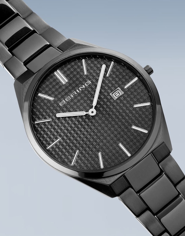 Bering - Bering Ultra Slim 40mm Grey Watch