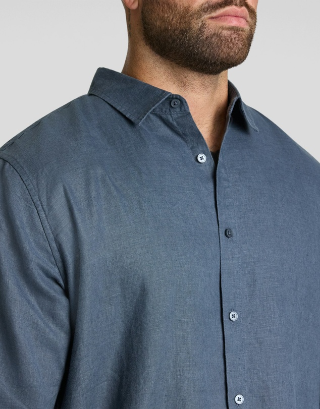 Johnny Bigg - Resort Relaxed Fit Linen Shirt