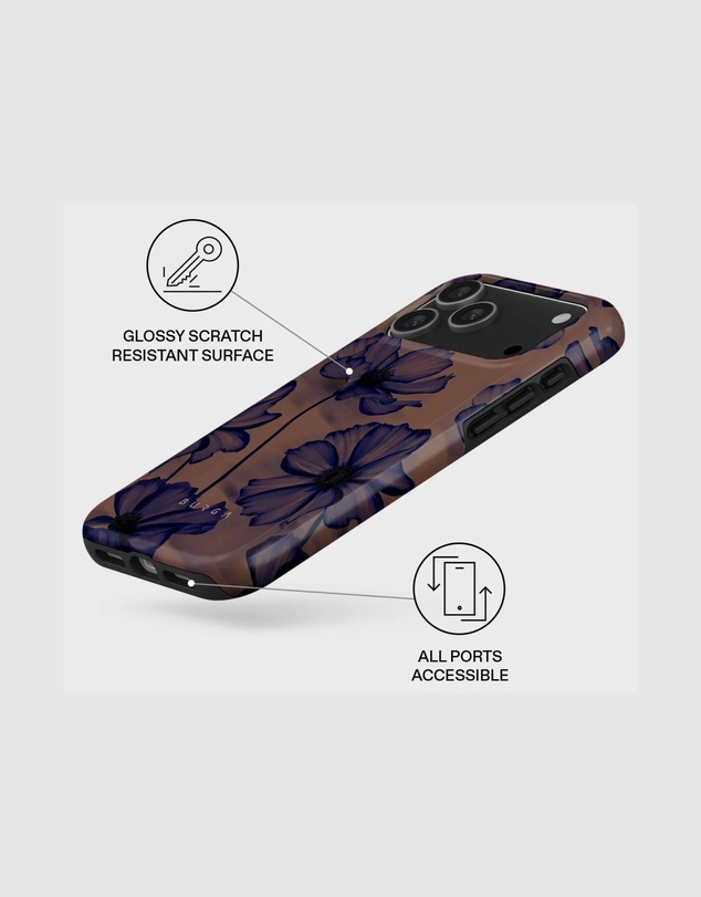 Burga - Burga iPhone 17 Pro Max Tough Magsafe Case Velvet Night