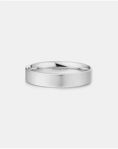 Ania Haie - Silver Smooth Band 4mm