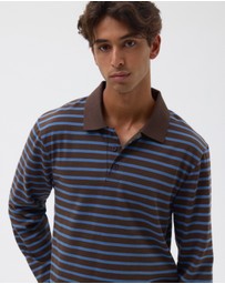 AERE - Organic Cotton Rugby Polo