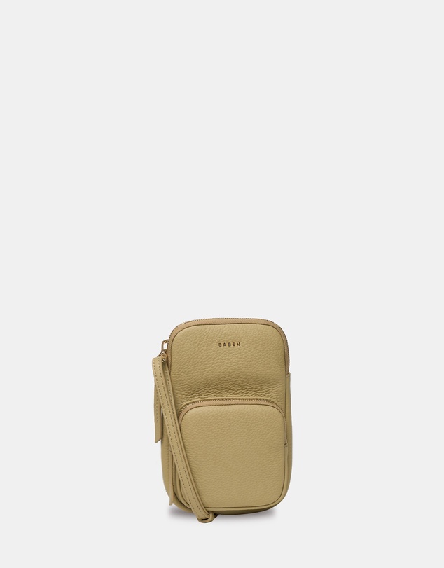 SABEN - Nikko Luxe Pocket Phone Sling Willow