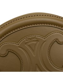 Pre-Loved by Azura Reborn - Pre-Loved Small Calfskin Cuir Triomphe Oval Crossbody