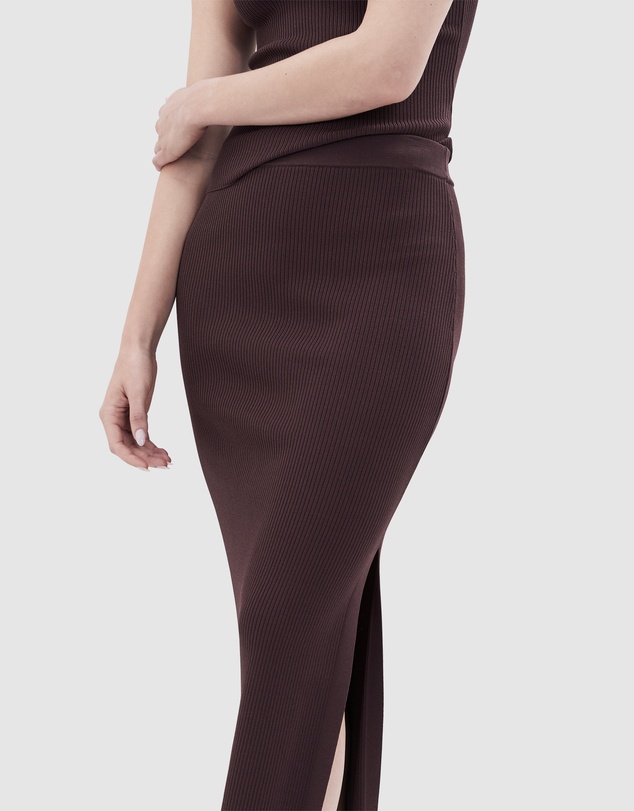 UNISON - Knitted Rib Skirt