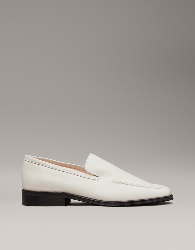 Calvin Klein - Leather Square Toe Loafers