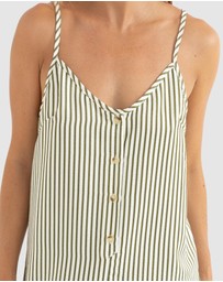 Rhythm - Cove Stripe Adjustable Rompers
