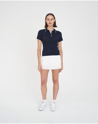 Huffer - Women's Diamond Knit Polo