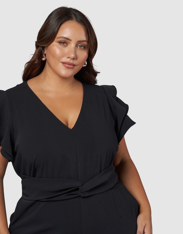 Pink Dusk by Curve Project - Good Catch Jumpsuit