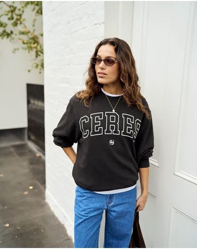 Ceres Life - Isla Oversized Slouchy Crew