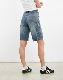 Vintage by The Real Deal - Pre Loved - Vintage Urban Pipeline Denim Carpenter Shorts