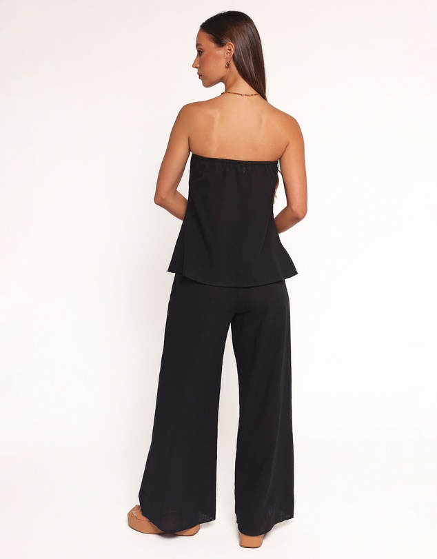 Petal & Pup - Charlie Strapless Pant Set - Black