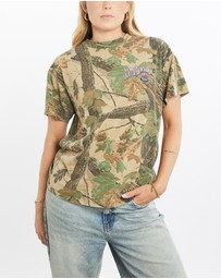 Vintage by The Real Deal - Pre Loved - Vintage 90s NCAA South Carolina Realtree Camo Tee