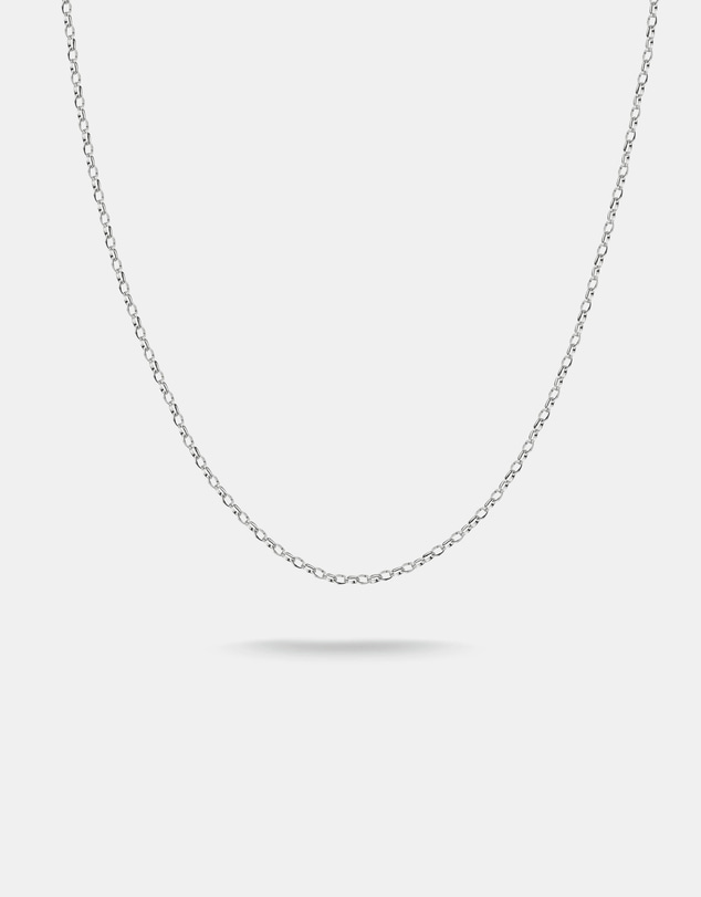 THOMAS SABO - Silver-Plated Charm Club Anchor Chain Necklace