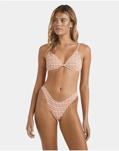 Billabong - Womens Wave Check Hike Bikini Bottom
