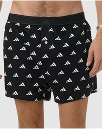 adidas Sportswear - 2 Pack Active Woven Cotton Boxer Underwear