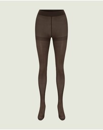 INSTOCK - Haze — 50 Denier Brown Matte Tights