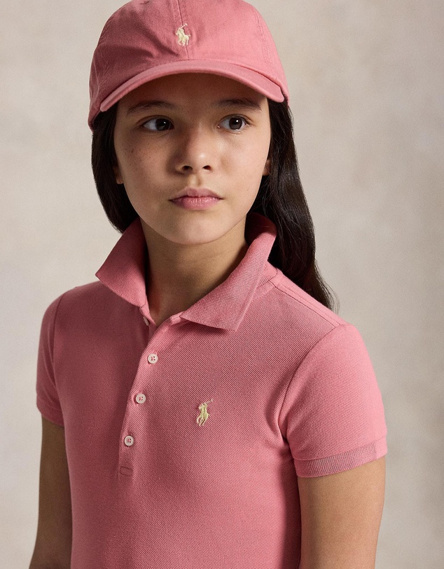 Polo Ralph Lauren - Stretch Mesh Polo Dress - Kids