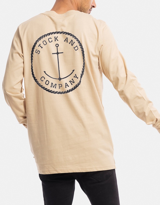Stock & Co. - Stock & Co Anchor Long Sleeve Tee