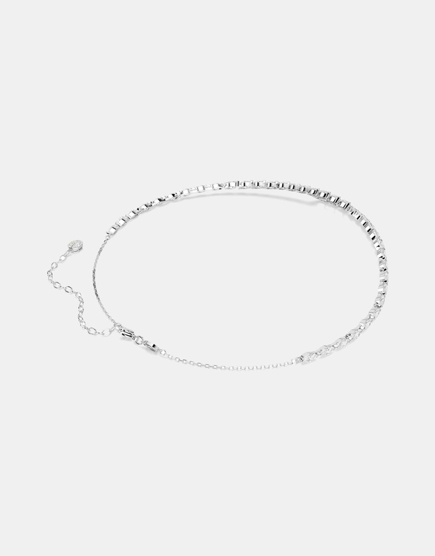 Swarovski - Mesmera:All Ard Necklace Whi/Rhs