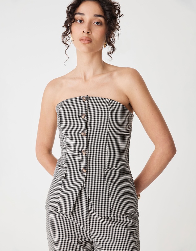 Forcast - Flynn Button Up Bodice