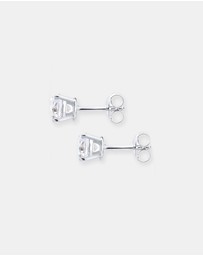 Elli Jewelry - Earrings Classic Crystal 925 Sterling Silver