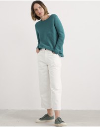 Seasalt - Seasalt Cornwall Green Makers Jumper