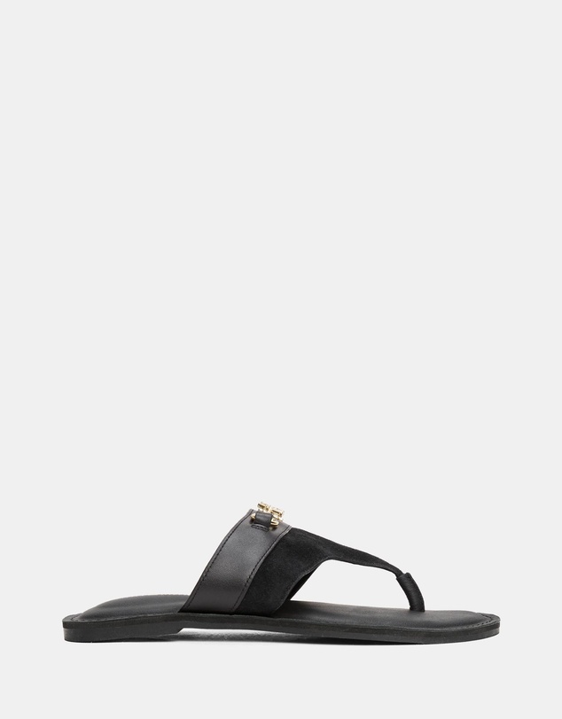Tommy Hilfiger - Mixed Leather Thongs - Women's