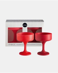 porter green - mecc | silicone unbreakable cocktail glasses
