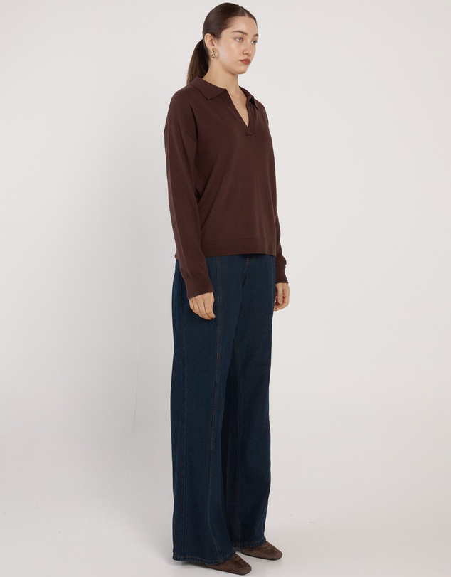 Fate + Becker - Solenne Polo Knit
