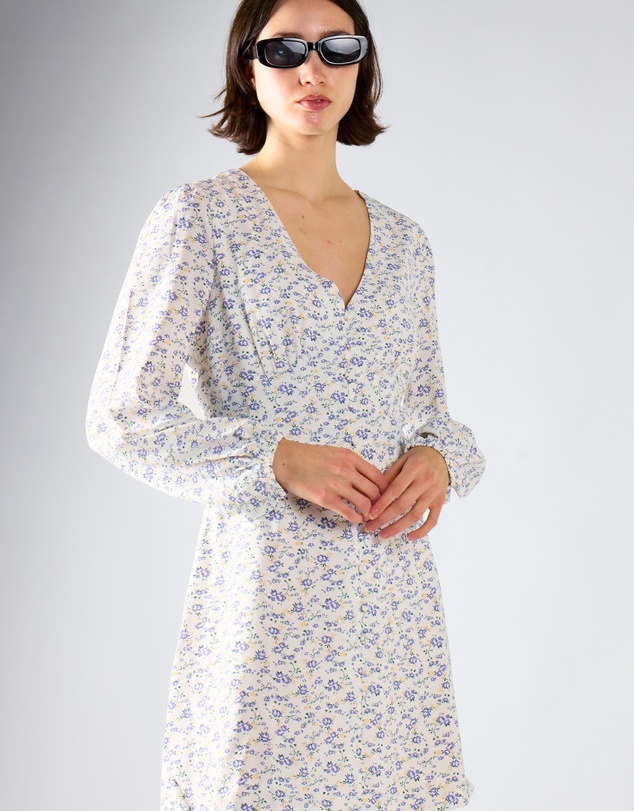 Glamorous - V-Neck Mini-Dress