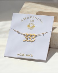 Jackie Mack - Awakening Necklace Angel Number 333