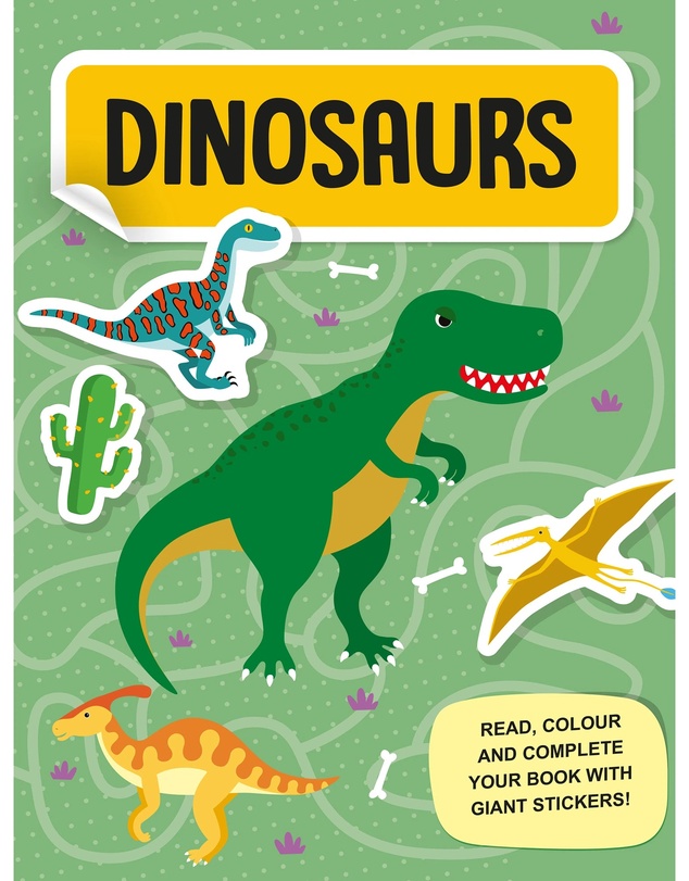 Sassi - Mega Arts and Crafts Dinosaurs