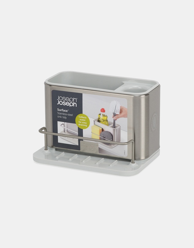 Joseph Joseph - Surface™ Stainless Steel Sink Tidy (Stone)