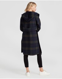 Belle & Bloom - Walk This Way Wool Blend Hooded Coat